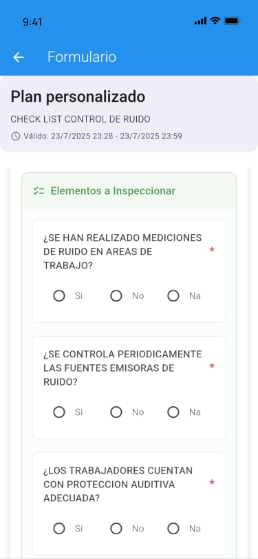 InarcoApp Form